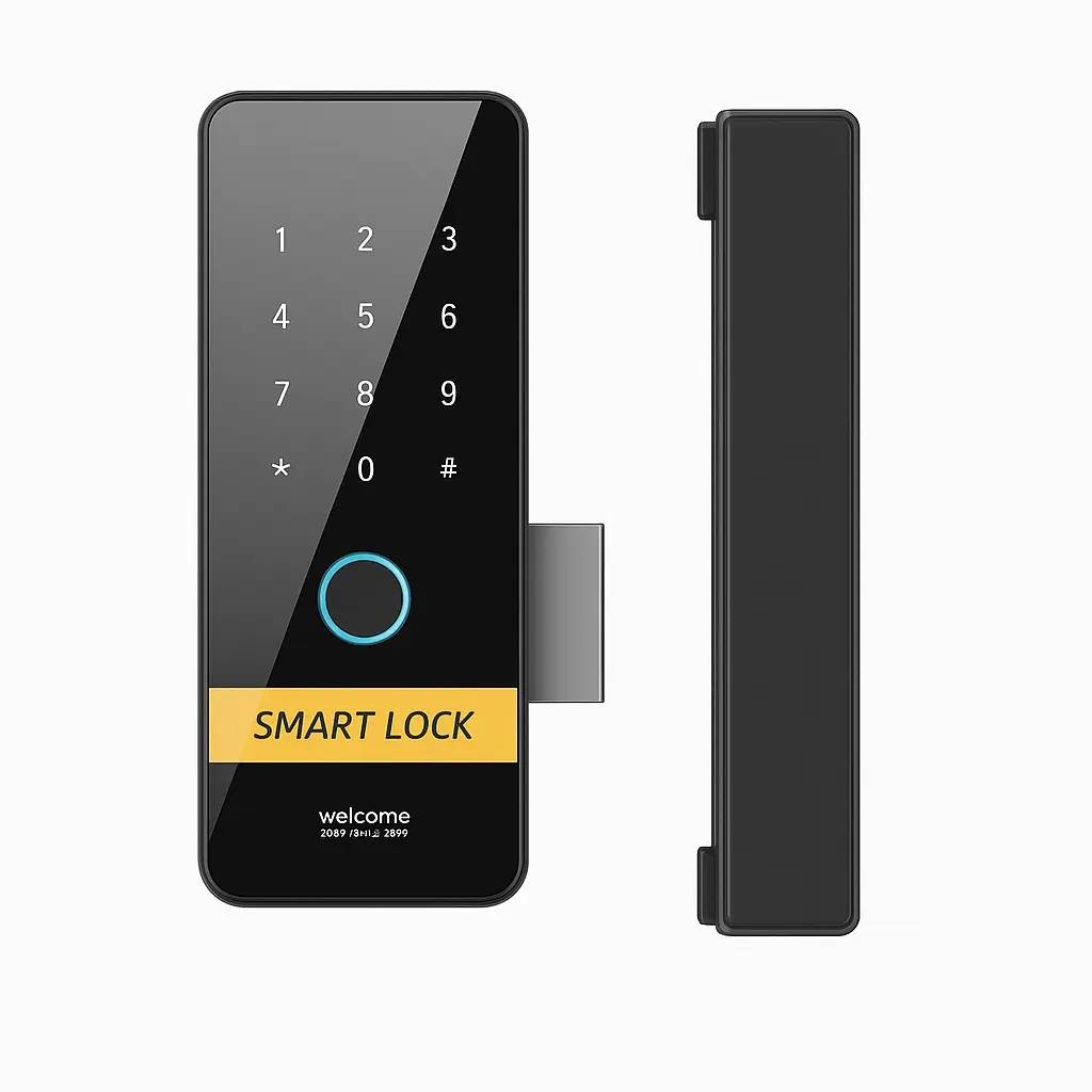 Glass Door Lock - Digital Pad